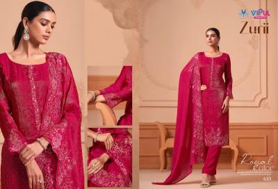 Vipul zurii silk dress material wholesale